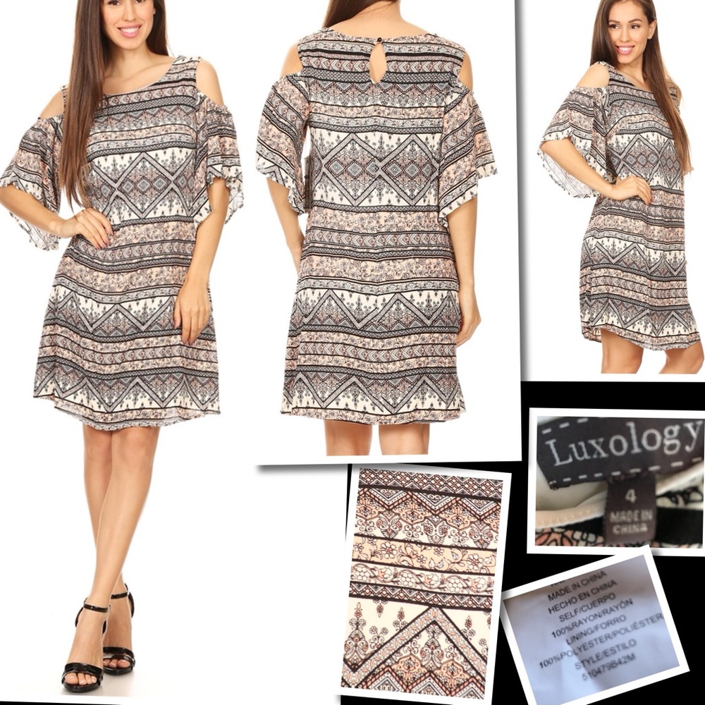 New printed dress